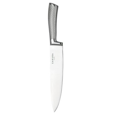 CUCHILLO SAKURA CHEF FULL STAINLESS STEEL 34 CM
