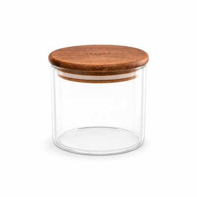 SAKURA PHUKET EDITION 0.45 L GLASS JAR WITH ACACIA WOOD LID