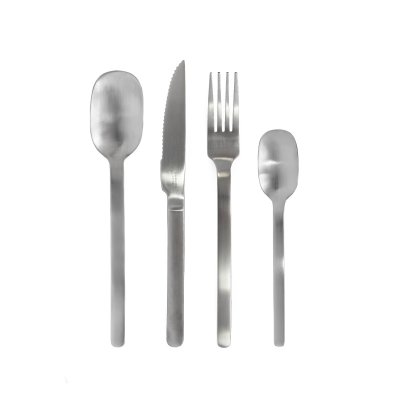 SET X24 PIEZAS CUBIERTOS SAKURA MATT STAINLESS STEEL