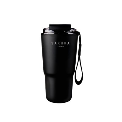 VASO TÉRMICO SAKURA PEAK EDITION BLACK 600 ML