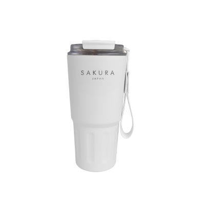 VASO TÉRMICO SAKURA PEAK EDITION WHITE 600 ML
