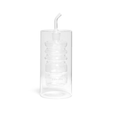 ACEITERA / VINAGRERA DE VIDRIO SAKURA RIPPLE 180 ML