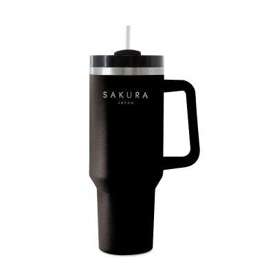 VASO TERMICO SAKURA ADVENTURE NEGRO 1.18 L