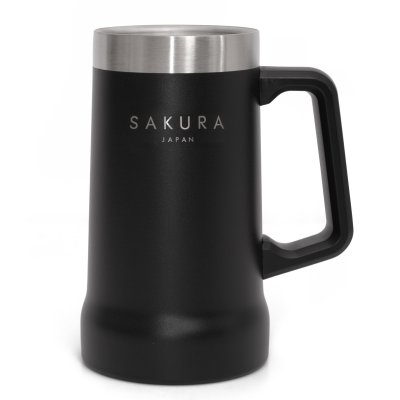 JARRO CHOP TERMICO SAKURA RAMBLER NEGRO 709 ML