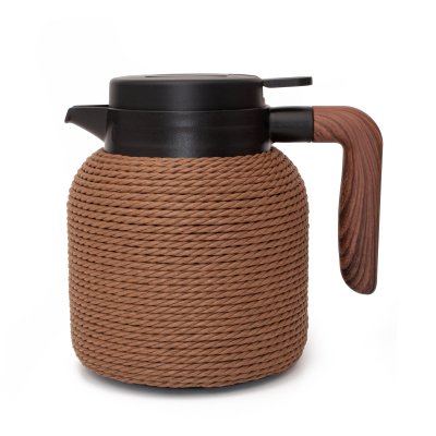 JARRA TERMICA SAKURA LOGGIA SOGA ROPE EDITION MARRON/DARK 1.2 LITROS