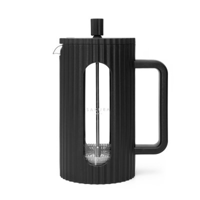 CAFETERA PRENSA FRANCESA SAKURA INFUSA 1 LITRO (8 POCILLOS) NEGRA